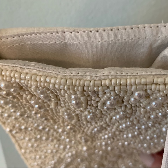 2 Bags for 1 price… Bamboo Trading Company Beaded Bags. Black & Beige. - Picture 7 of 16